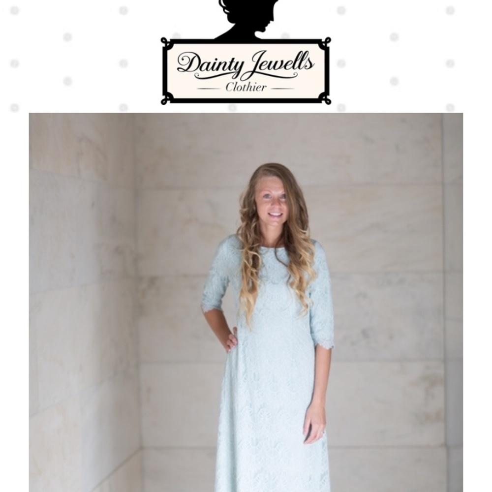 Night in Paris long length baby blue