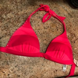 Brand new VS pink push-up bikini top