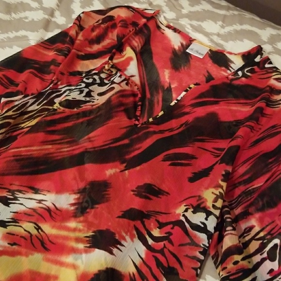 Vibrant, Fun Beach Cover-up - Picture 2 of 4