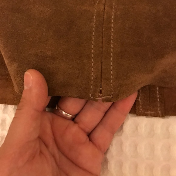 FREE PEOPLE suede skirt - Picture 6 of 6