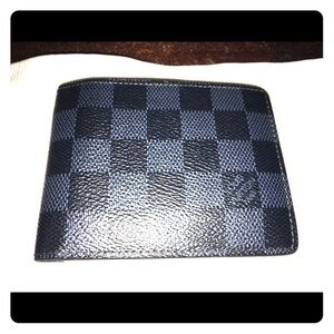 Louis Vuitton Damier canvas mens wallet Louis Vuitton Damier canvas mens wallet