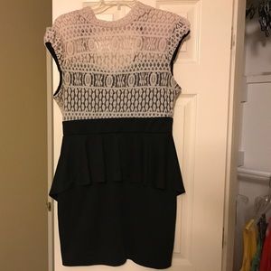 Peplum Dress