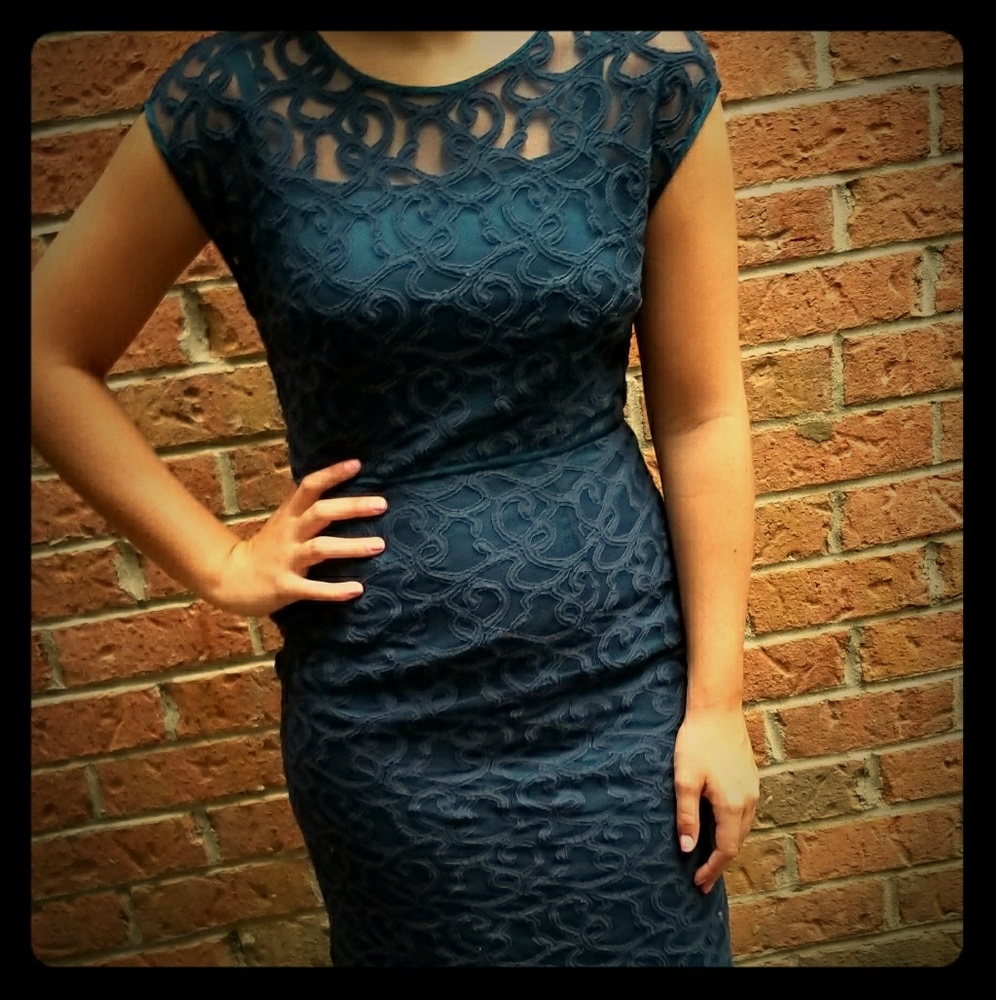 Lace Adrianna Papell Dress