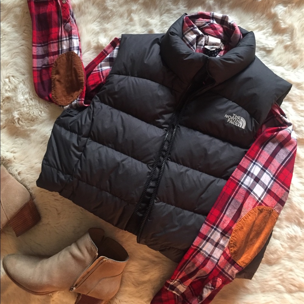 North Face Black Puffer (Goose Down) Vest