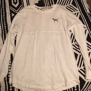 Vs pink sweat shirt