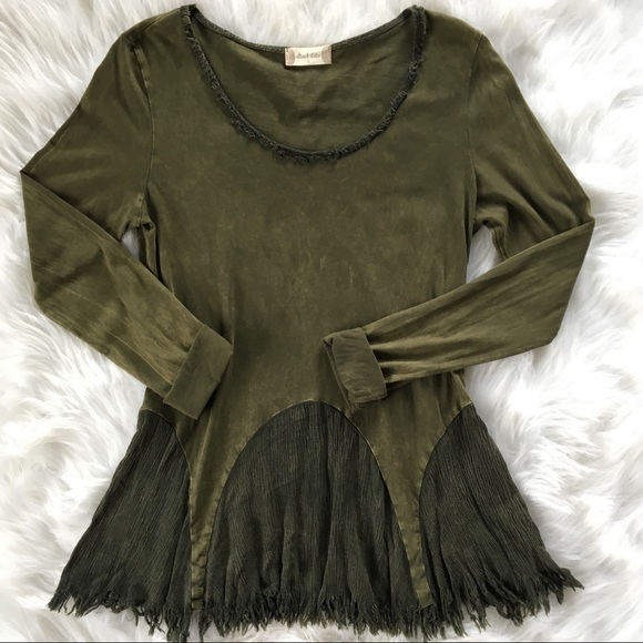 Altar'd State Tops - Altar'd State Bohemian Fringe Top