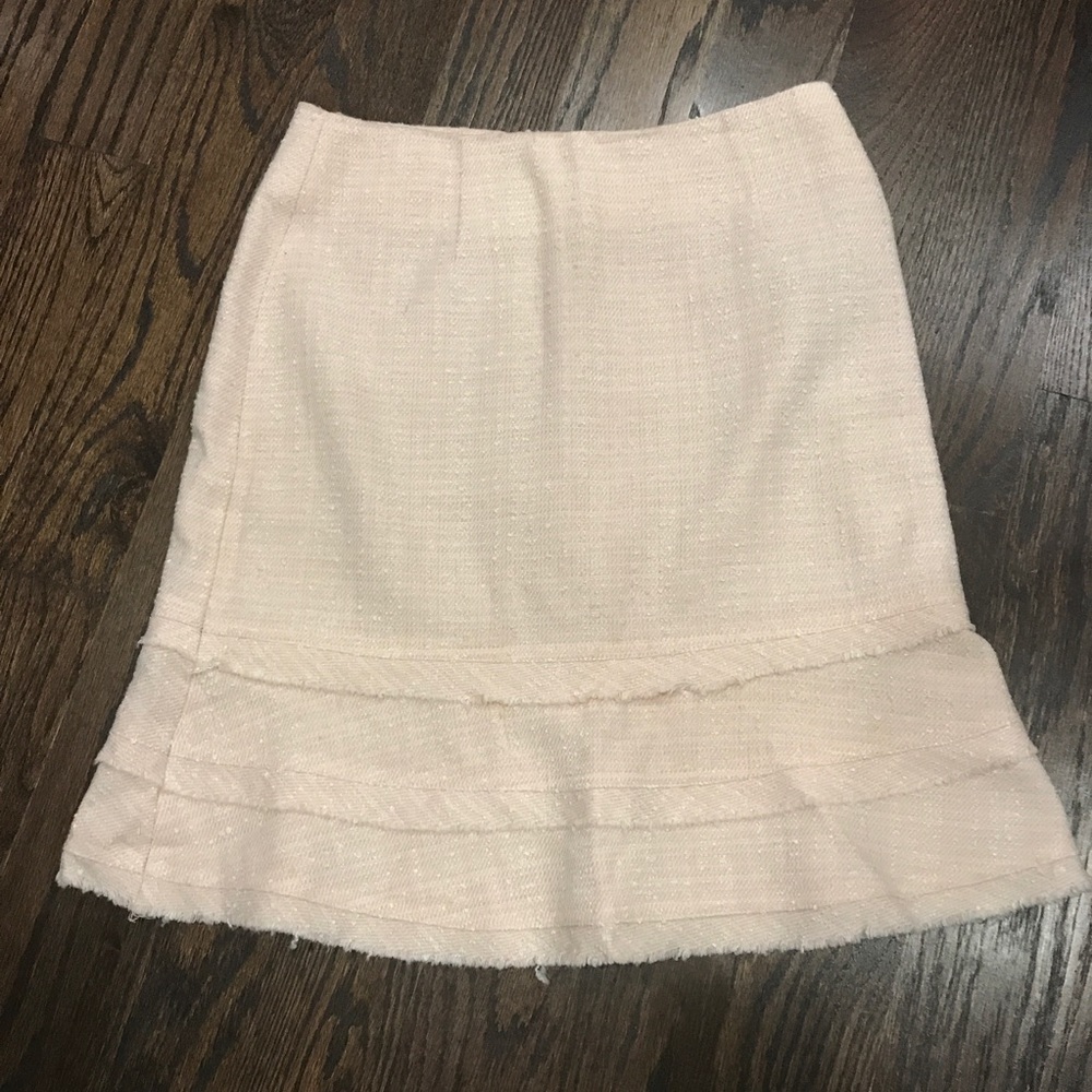 Sandra Angelozzi Pink Tweed Skirt