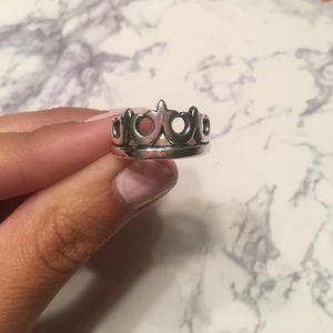 James Avery crown ring