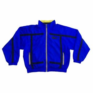 Vintage Men's Reebok Lined Colorblock Windbreaker