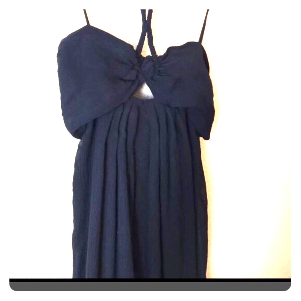 Elizabeth &a James Black maxi dress