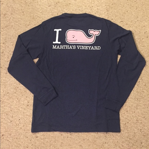 Vineyard Vines Tops - NWT Vineyard Vines Longsleeve Navy T-Shirt Mens XS