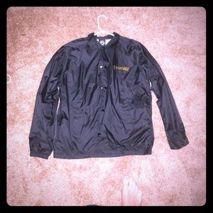 I am selling a button up thrasher jacket