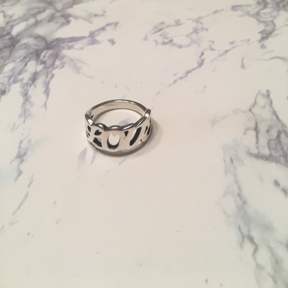 James Avery "love" ring
