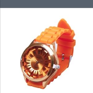 Colorful sports jelly wrist watch silicone Quartz