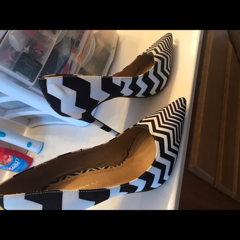 Black & White Stilettos