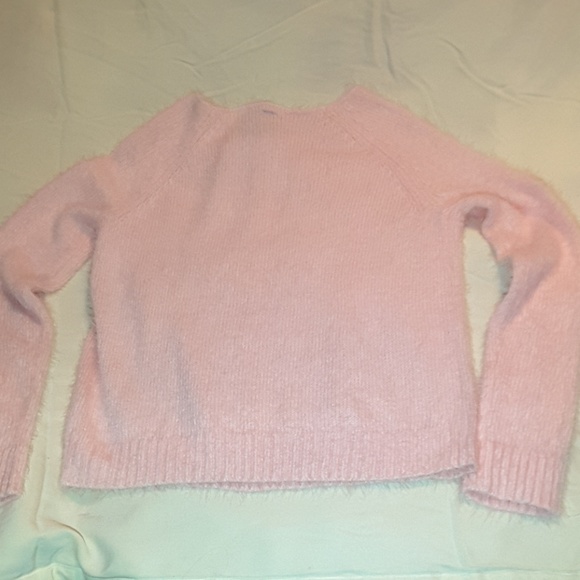 Live,Love, Dream sweater. Size XS light pink blush - Picture 3 of 3