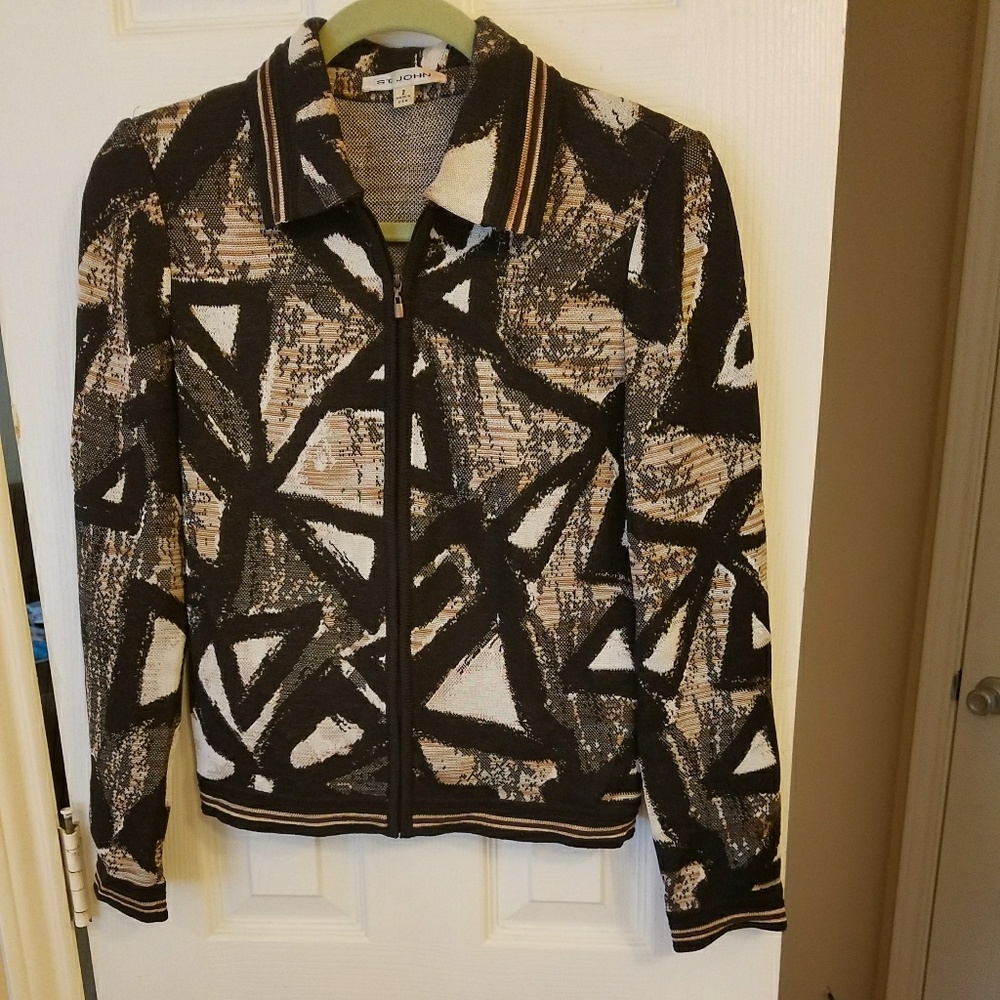 St John collard cardigan