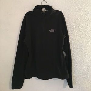 The North Face black fleece pullover