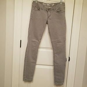 Gray Express jeggings