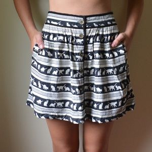 Urban Outfitters cat skirt