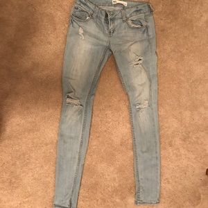 Light Ibiza skinny jeans size 3