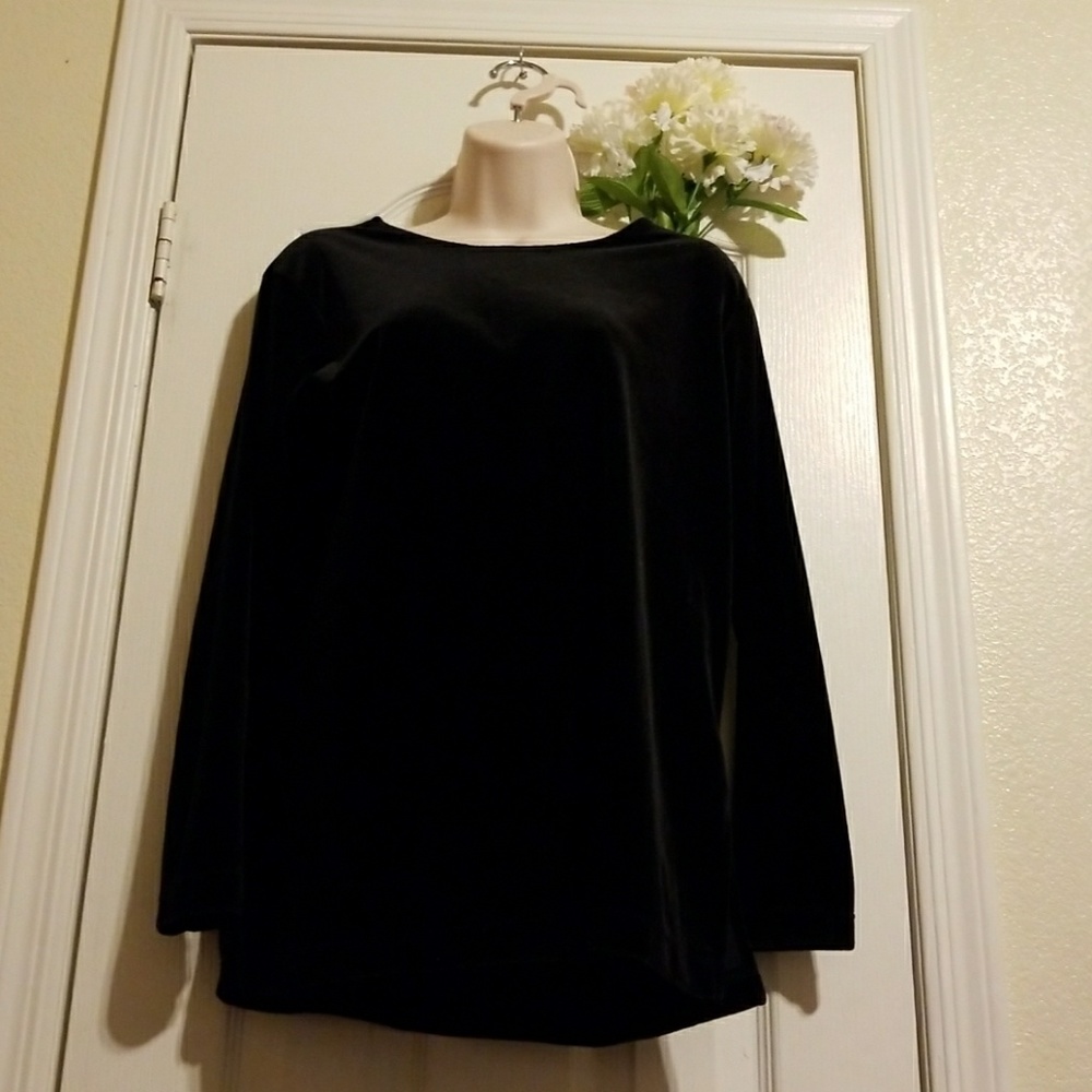 Women's Velvet Blouse