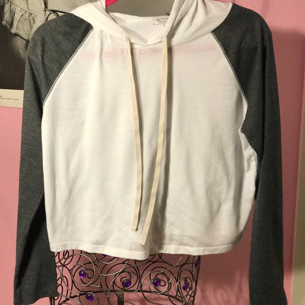 long sleeve Active Crop top