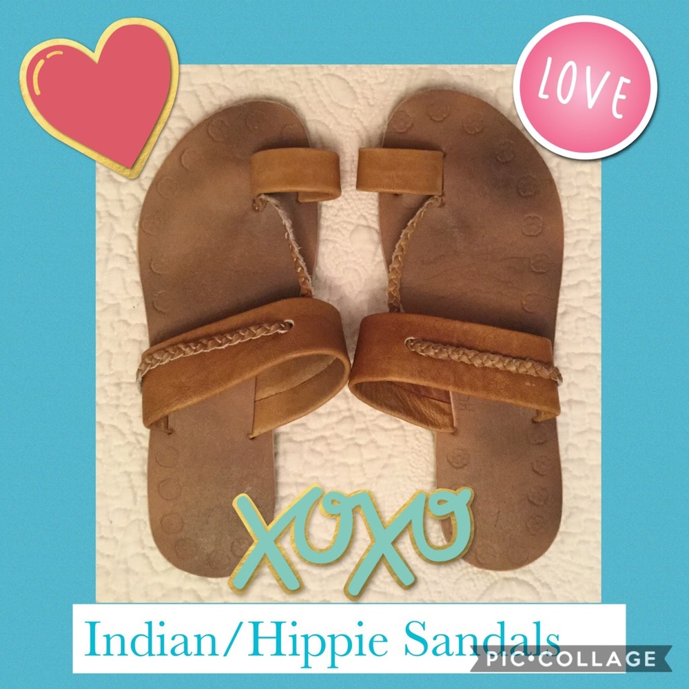 ❌SOLD❌INDIAN/HIPPIE SANDALS ❤️✌🏻
