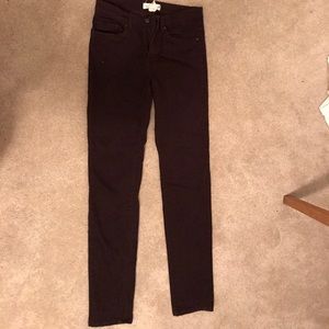 Size 6 dark maroon pants