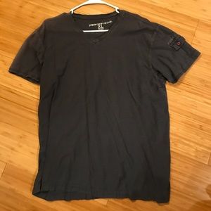 Vintage style VNECK tee shirt