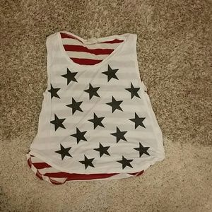 🌞American Rebel - American flag tank