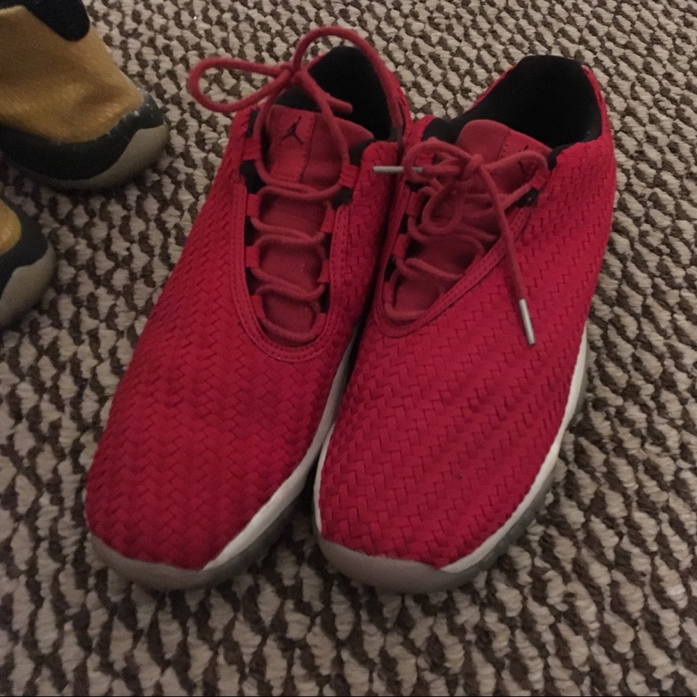 Red Jordan futures Sneakers