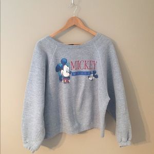 Vintage 90s Mickey Mouse Crewneck Steatshirt