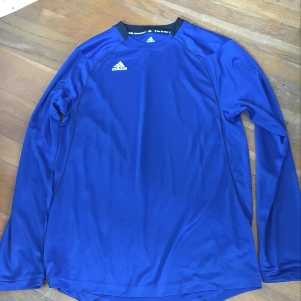 Blue athletic top