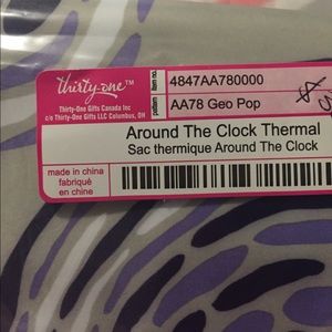 New in bag! Thirty one Around the clock thermal!