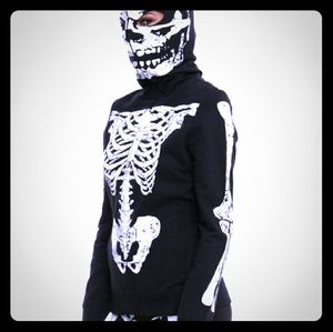 Skeleton Hoodie, Teenage Runaway