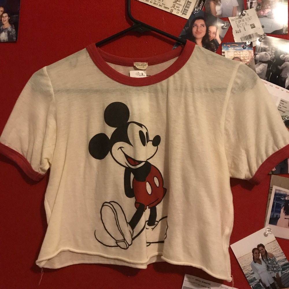 NWT Brandy Melville Cropped Tee