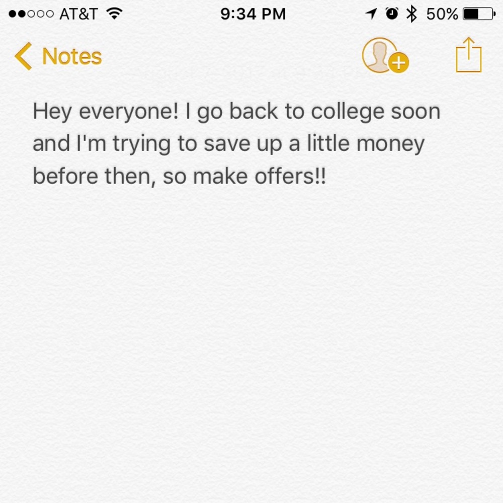 MAKE OFFERS
