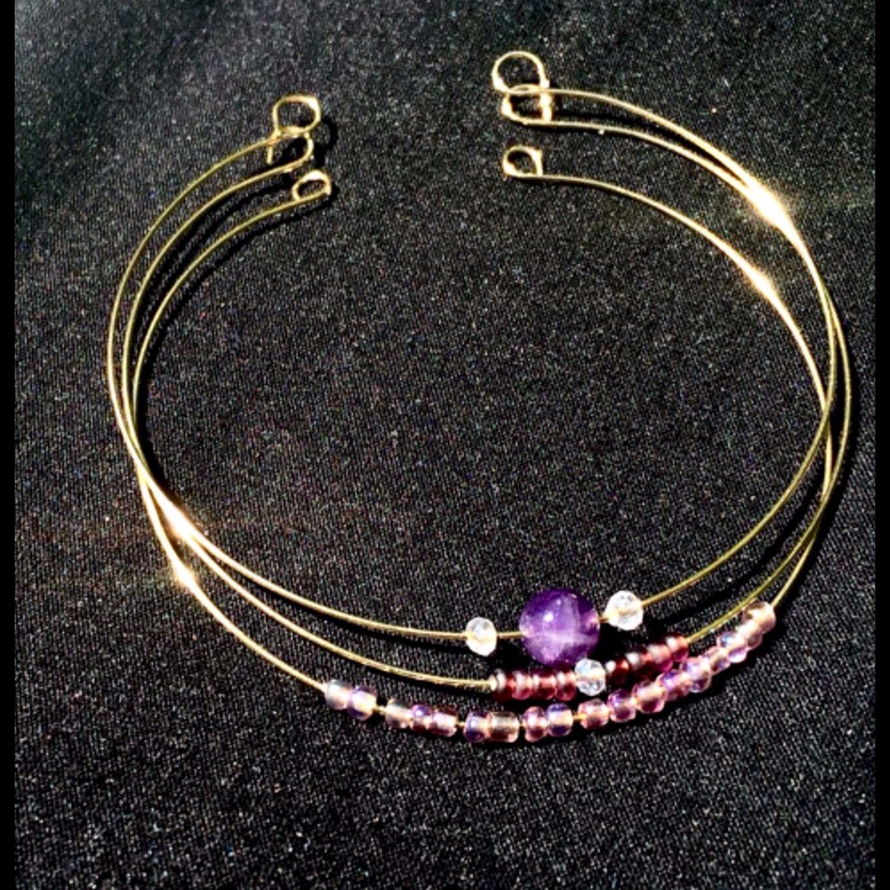 Swarovoski crystal bracelet set/trio
