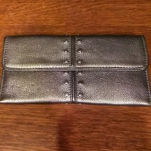 Michael Kors bronze silver wallet