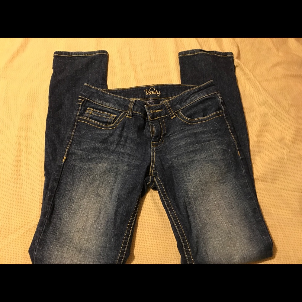 Vanity straight leg jeans size 27- $10