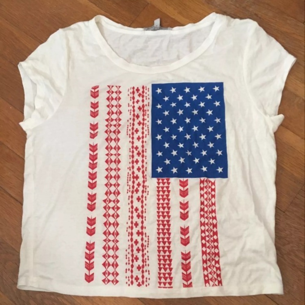 American flag shirt