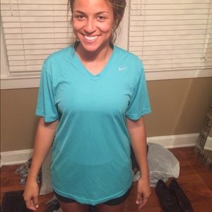 Teal nike dry fit