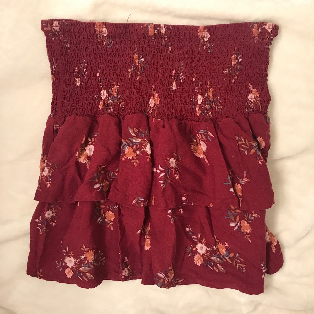 Floral sleeveless top