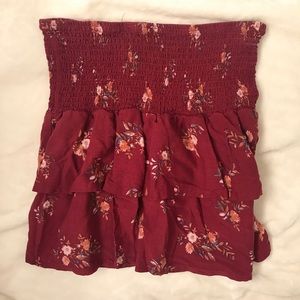 Floral sleeveless top