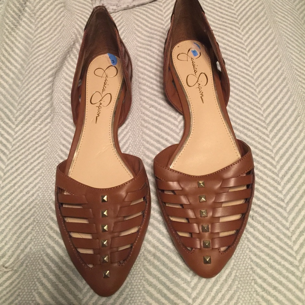 Jessica Simpson woven sandals