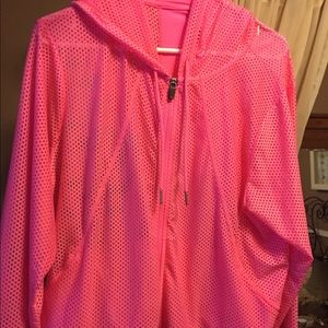 Track jacket neon pink