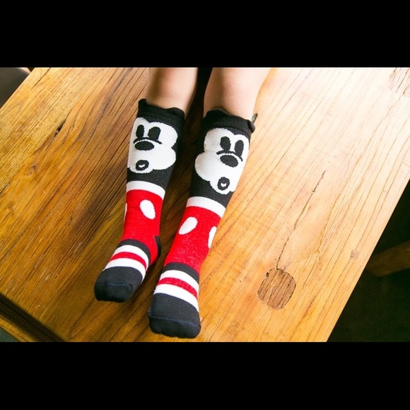 Accessories Mickey Mouse Knee Socks Poshmark