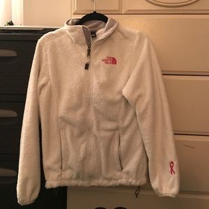 North Face Fleece Breast Cancer Awareness Jacket