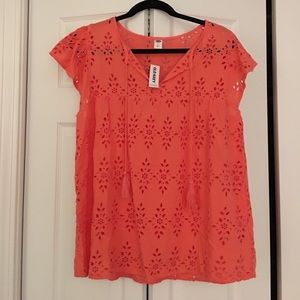 NWT!!!! Old navy eyelet top